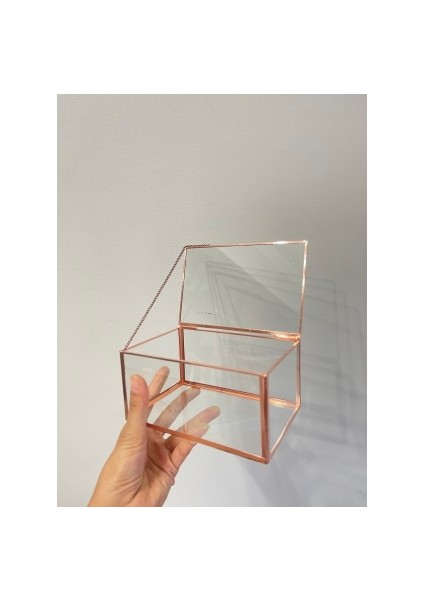15X10X7 cm Lık Cam Takı Kutusu