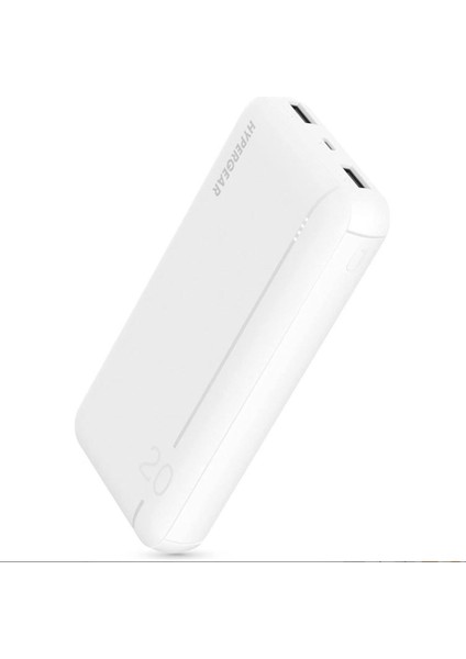 20000 Mah Dual USB Powerbank Beyaz