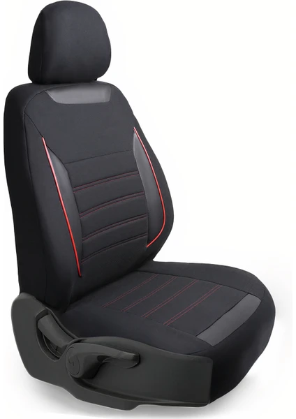 Z&C MAXTECH Seat Cordoba Deri Detaylı Özel Tasarım Oto Koltuk Kılıfı Seti Smart K