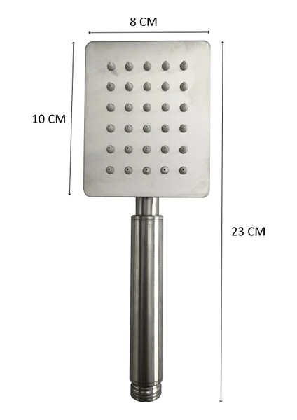Yapı Market Inox Kare El Duşu