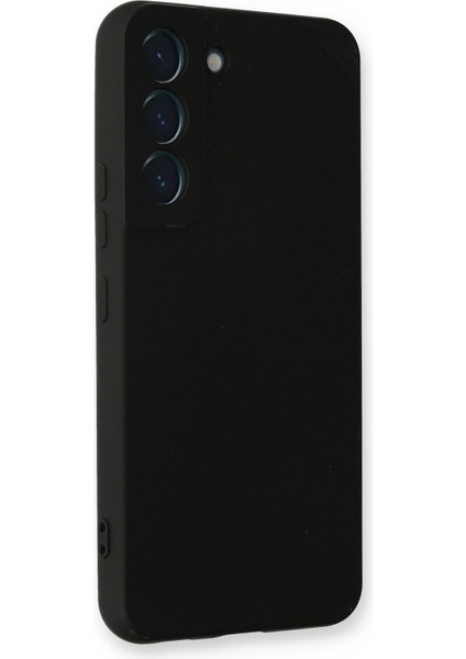 Samsung Galaxy S23 Plus Kılıf Lansman Nano Içi Kadife Silikon - Siyah fiyatları
