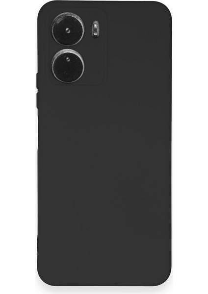 Vivo Y16 Kılıf Lansman Nano Içi Kadife Silikon - Siyah