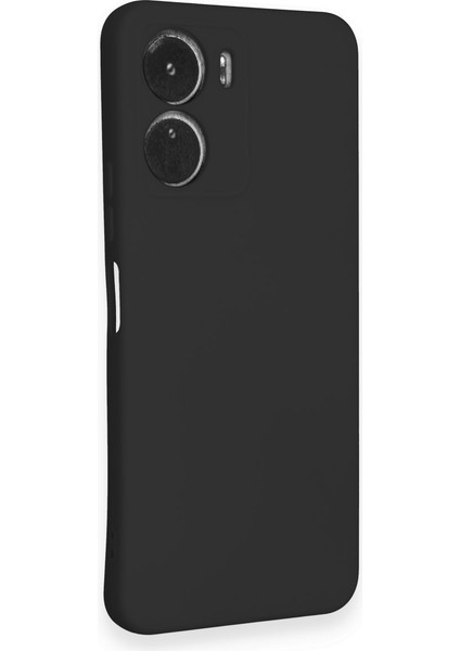 Vivo Y16 Kılıf Lansman Nano Içi Kadife Silikon - Siyah