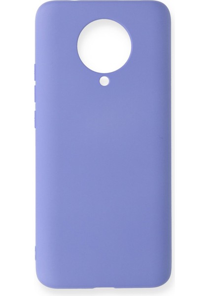 Xiaomi Pocophone F2 Pro Kılıf Lansman Nano Içi Kadife Silikon - Lila