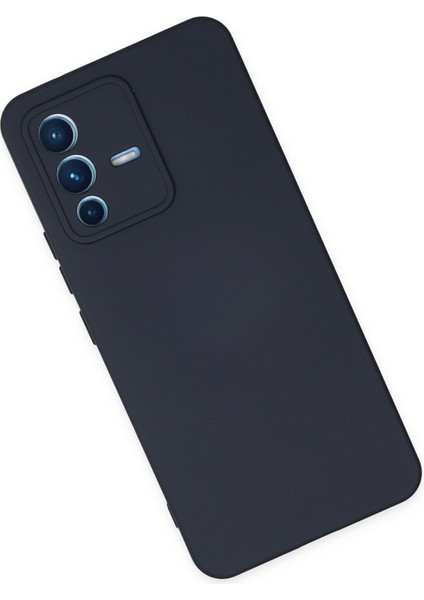 Vivo V23 5g Kılıf Lansman Nano Içi Kadife Silikon - Lacivert fiyatları