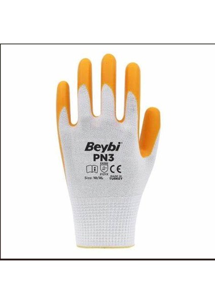 Pn3 Inşaat Eldiveni 12 Li Set(No:9(L)