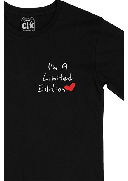 Cix Limited Edition Cep Logo Tasarımlı Siyah Tişört fiyatları