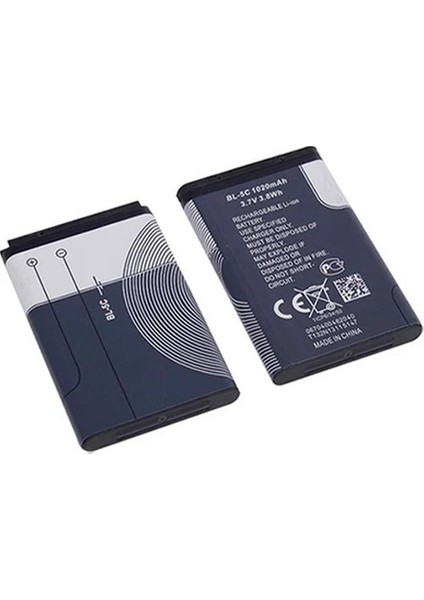 1110 1100 1200 1208 6230I 2700 2730 6600 7610 Orjinal Batarya Pil Bl-5c Batarya Pil 1020MAH