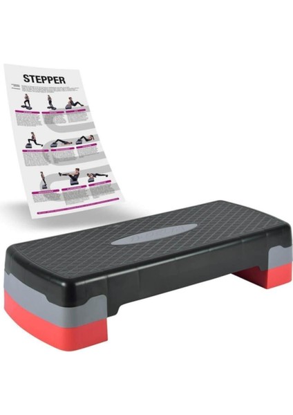 Iki Kademeli Step Tahtası Fitness Egzersiz Aleti Ds