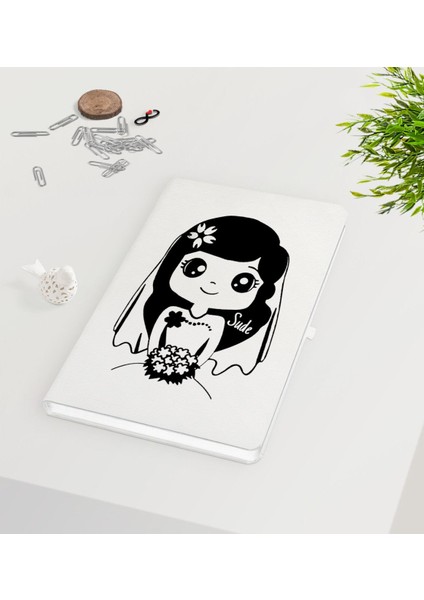 Kişiye Özel Sevgililer Günü Beyaz Defter-97