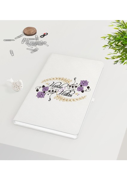 Kişiye Özel Sevgililer Günü Beyaz DEFTER-124
