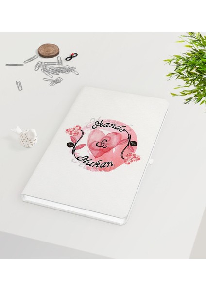 Kişiye Özel Sevgililer Günü Beyaz Defter-7