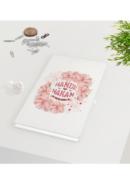 Kişiye Özel Sevgililer Günü Beyaz Defter-8