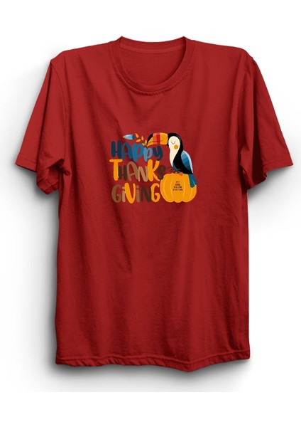 Tukan Kuşu, Toucan, Happy Thanks Giving, Verdiklerin Için Minnettarım Tişört