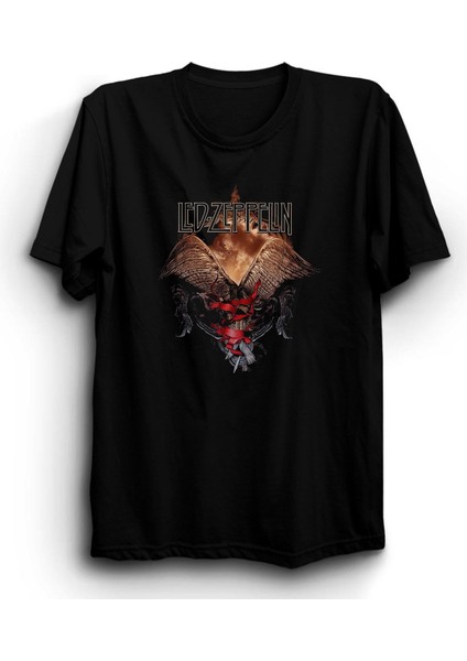 LED Zeppelin, Wings, Rock Metal Grup Tişörtü