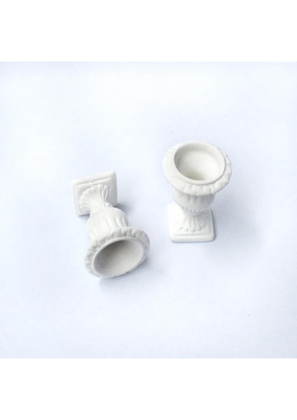 12. Ölçekli Dollhouse Minyatürler Seramik Peri Bahçe Bitkileri Için Saksılar (Yurt Dışından) fırsatları
