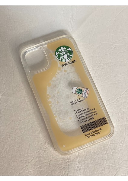RCS Store iPhone 13 Starbucks Temalı Sulu Silikon Kılıf fiyatları