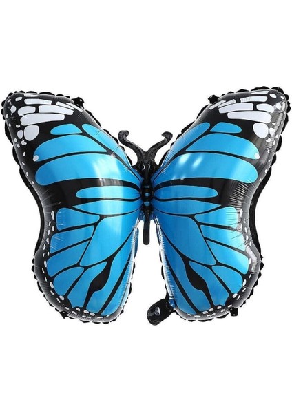 Mavi Kelebek Balon Set Yıldız Balon Folyo Set Doğum Günü Set Yaş 9 fiyatları