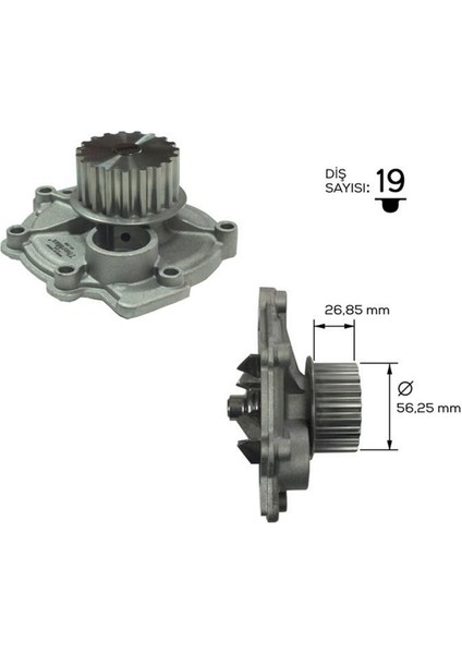 Devirdaim Lgn 140 Kasa 2.0 16V B56M N7Q-S40 95-04 S60 01 S80 98-06 V40-V50-C30-C70-XC70 PA1019 T