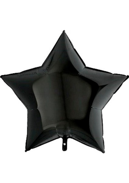 Siyah Yıldız Folyo Balon 45 cm 3 Adet fiyatları