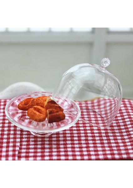 9x1/ 12 Minyatür Bebek Evi Akrilik Kek Plakası Stand Meyve Snack Tepsisi Kapak #2 9 Pcs (Yurt Dışından) indirimleri