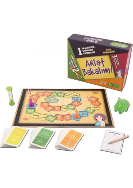 Anlat Bakalım Kelime Anlatma Oyunu Eğlenceli Zeka Oyunu Aile Oyunu Eğitici Oyun Family Ga fiyatları