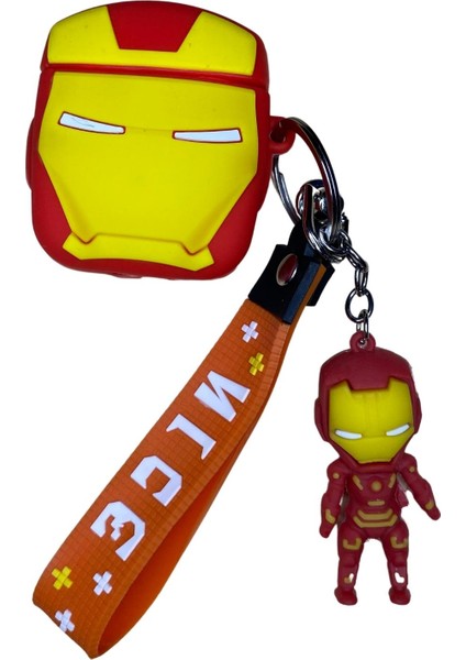 Anahtarlık Iron Man Figürlü Anahtarlık ve Çanta Askısı