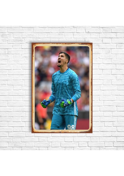 Altay Bayındır Retro Ahşap Poster