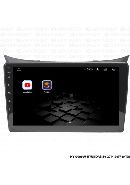 Hyundai I30 Android Multimedya 4gb Ram Carplay Navigasyon Ekran - Myway