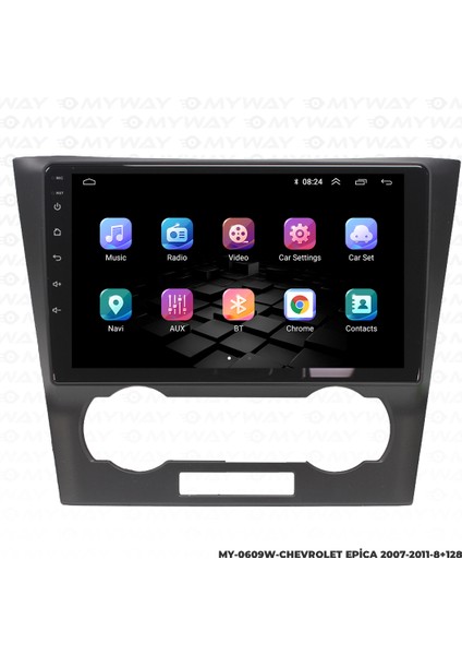 Chevrolet Epica Android Multimedya 4gb Ram Carplay Navigasyon Ekran - Myway