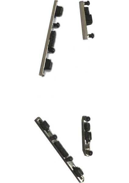 2 Düğme ve Hacim Düğmesi Yan Düğmesi Set Rola G4 20 22 25 ve G 44 +Gri (Yurt Dışından)