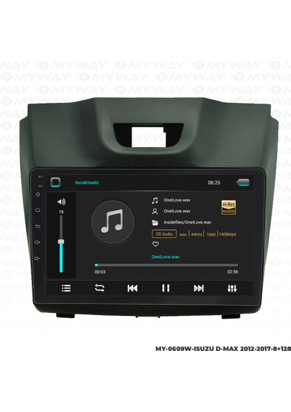 Isuzu D-Max Android Multimedya 4gb Ram Carplay Navigasyon Ekran - Myway fiyatları