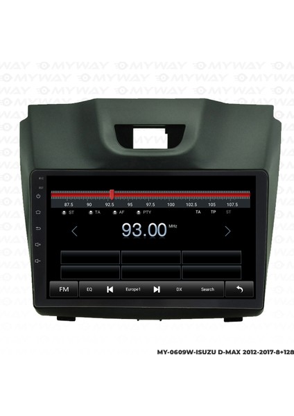 Isuzu D-Max Android Multimedya 4gb Ram Carplay Navigasyon Ekran - Myway indirimleri