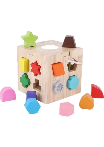 Ahşap Renkli Bultak Puzzle Yapboz - Ahşap Bultak Oyunu - Ahşap Bultak Yapboz