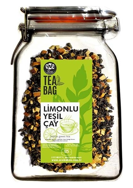 Limonlu Yeşil Çay 125 Gr