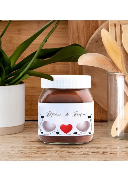 Sevgiliye Özel Isimli Nutella 400GR., Sevgiliye Hediye, Sevgililer Günü Hediye, Doğum Günü Hediyesi-2