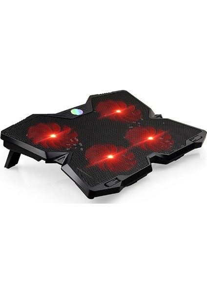 Hız Ayarlı Notebook Laptop Soğutucu Stand 4 Ledli Fan - AL3508