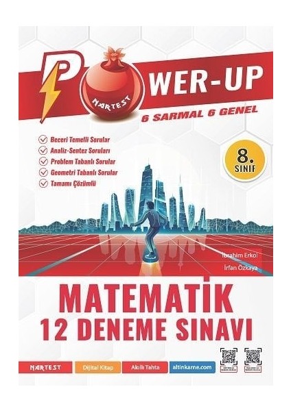 8. Sınıf LGS Matematik 12'li Deneme Power Up