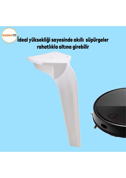Repla Lüks Mobilya Kanepe Sehpa Tv Ünitesi Koltuk Ayağı 23 Cm Beyaz Baza Ayakları fiyatları