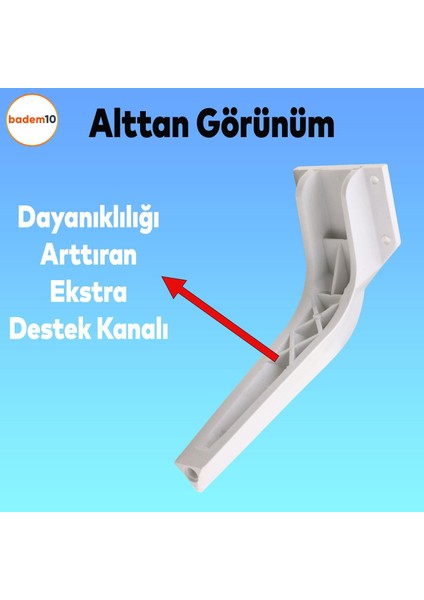 Repla Lüks Mobilya Kanepe Sehpa Tv Ünitesi Koltuk Ayağı 23 Cm Beyaz Baza Ayakları modelleri