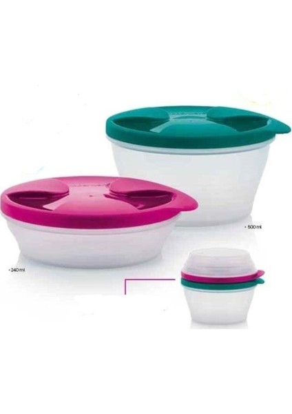 Düet Saklama Kapları 2li Set