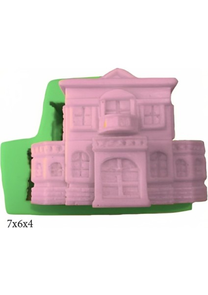Eşya Figürleri Silikon Şeker Hamuru Dekor, Sabun, Saksı ve Mum Kalıbı