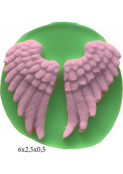 Melek Figürleri Silikon Şeker Hamuru Dekor, Sabun, Saksı ve Mum Kalıbı