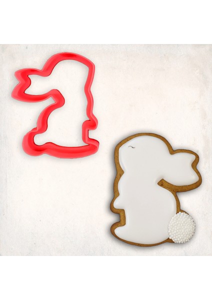 Tavşan-11 Kurabiye Kalıbı Şekillendirici Kopat