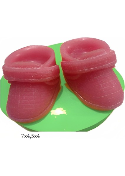 Bebek Modeli Silikon Şeker Hamuru Dekor, Sabun, Saksı ve Mum Kalıbı