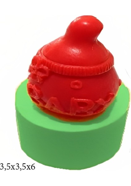 Bebek Modeli Silikon Şeker Hamuru Dekor, Sabun, Saksı ve Mum Kalıbı