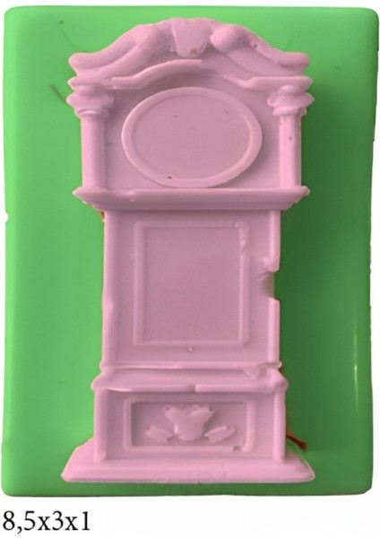 Eşya Figürleri Silikon Şeker Hamuru Dekor, Sabun, Saksı ve Mum Kalıbı