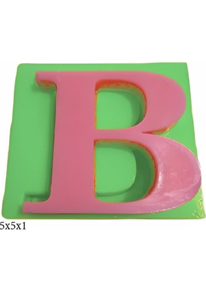 Harf ve Rakam Figürleri Silikon Şeker Hamuru Dekor, Sabun, Saksı ve Mum Kalıbı