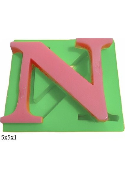 Harf ve Rakam Figürleri Silikon Şeker Hamuru Dekor, Sabun, Saksı ve Mum Kalıbı