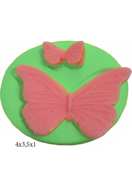 Hayvan Figürleri Silikon Şeker Hamuru Dekor, Sabun, Saksı ve Mum Kalıbı